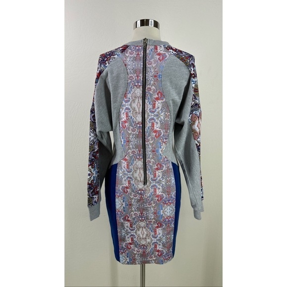 ASOS Africa Floral Patch Long Sleeve Knee Length - Picture 2 of 13